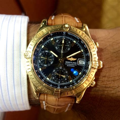 breitling uhr gold|authentic Breitling watches.